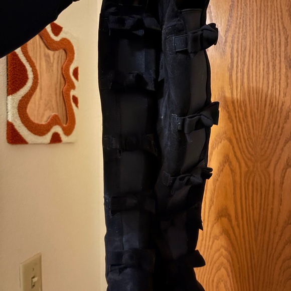 Torrid Black Over-the-Knee Boots with Bow Detail - Picture 7 of 7